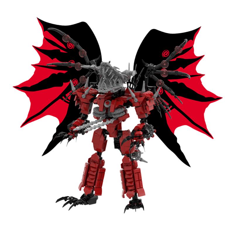 Skibidi Туалет Обновленный Красный Титан Дрель Дракон Строительные Блоки Собранные Кирпичи Игрушки для Мальчиков Рождественские Подарки