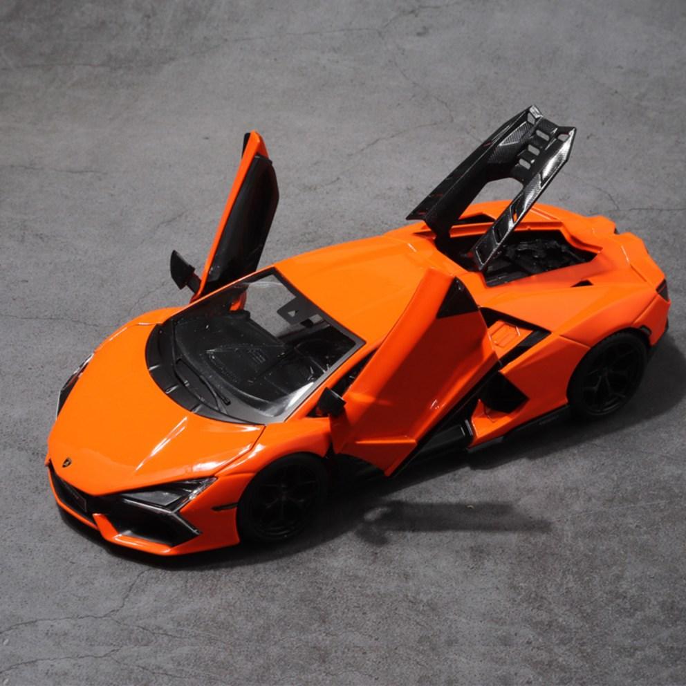 Ббураго 1:24 Lamborghini Revuelto Оранжевый Металлическая Модель Машины