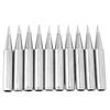 10 шт. Набор жал для паяльника без припоя Наконечник паяльника Аксессуар для сварочного инструмента 900MT0.8D