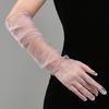Casual Thin Mesh Lace Gloves Women S Black Silk Sexy Breathable Sunscreen