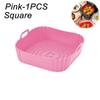 Reusable Airfryer Pan Liner Accessories Silicone Air Fryers Oven Baking Tray Pizza Chicken Airfryer Non-stick Silicone Mould