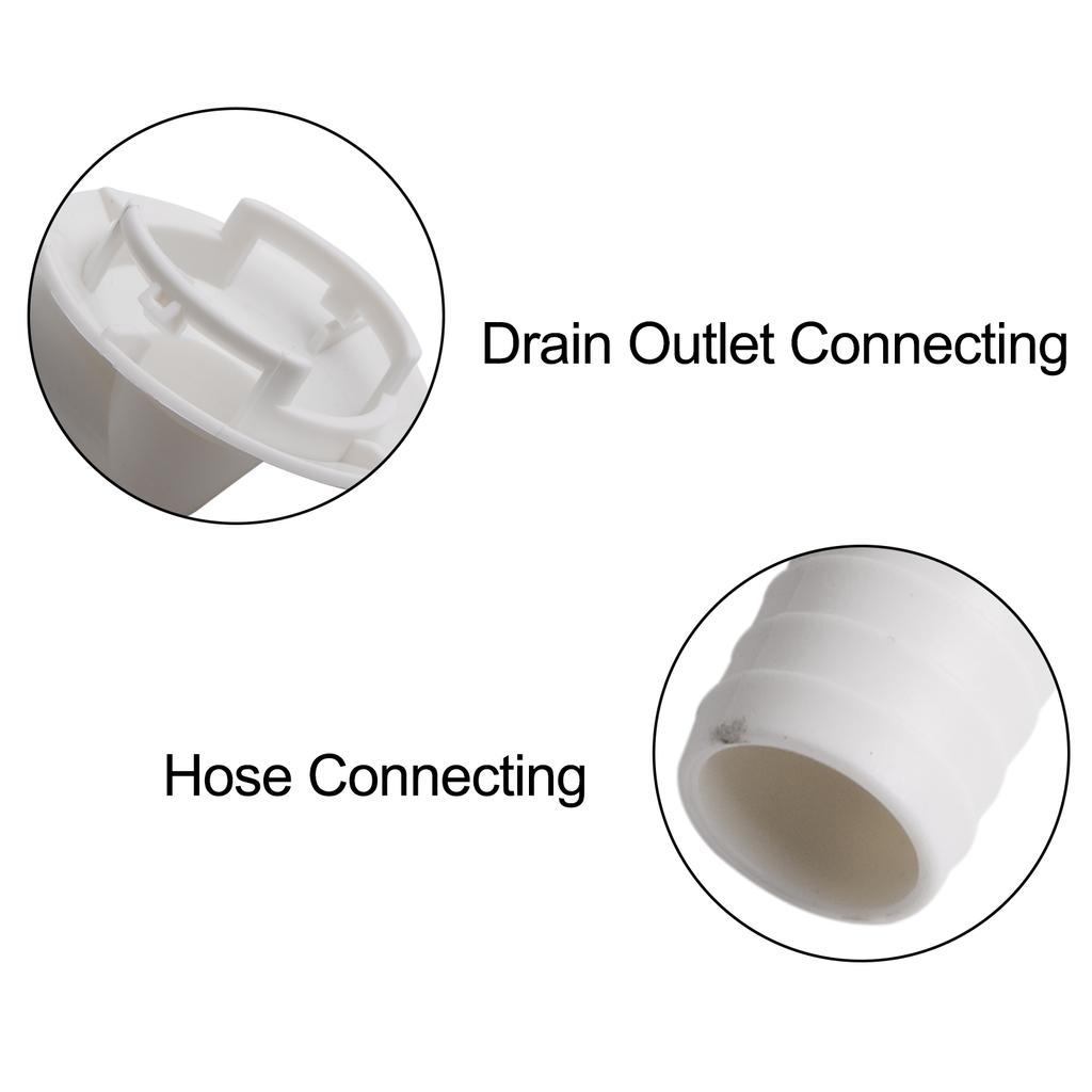 Mini Split and For Window AC Drain Hose Connector 42mm Plastic Material for Water Leakage and Efficient Drainage