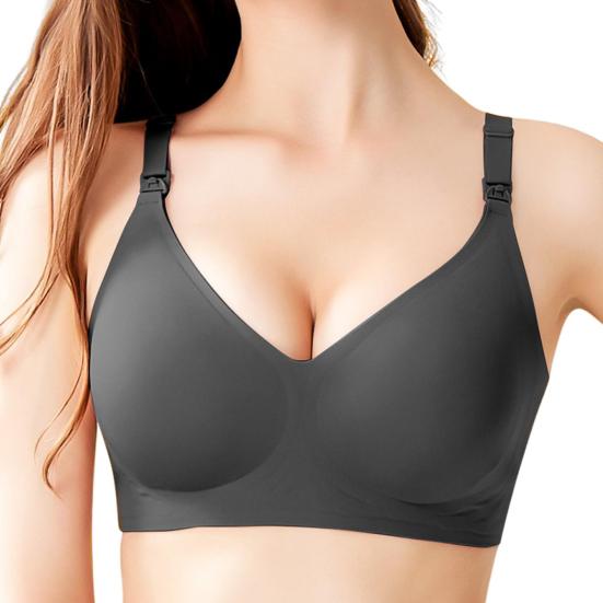 Женский бюстгальтер для кормления, регулируемый плечевой ремень, бесшовный, беспроводной, хорошая воздухопроницаемость, максимальный комфорт