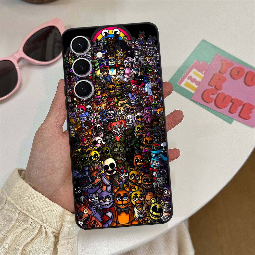 Чехол для телефона F-Five N-Nights At F-FreddyS Для Samsung S 24 Fe 25 Ultra Plus 20 Lite 21 30 22 23 24 22 Ultra 5G Fundas