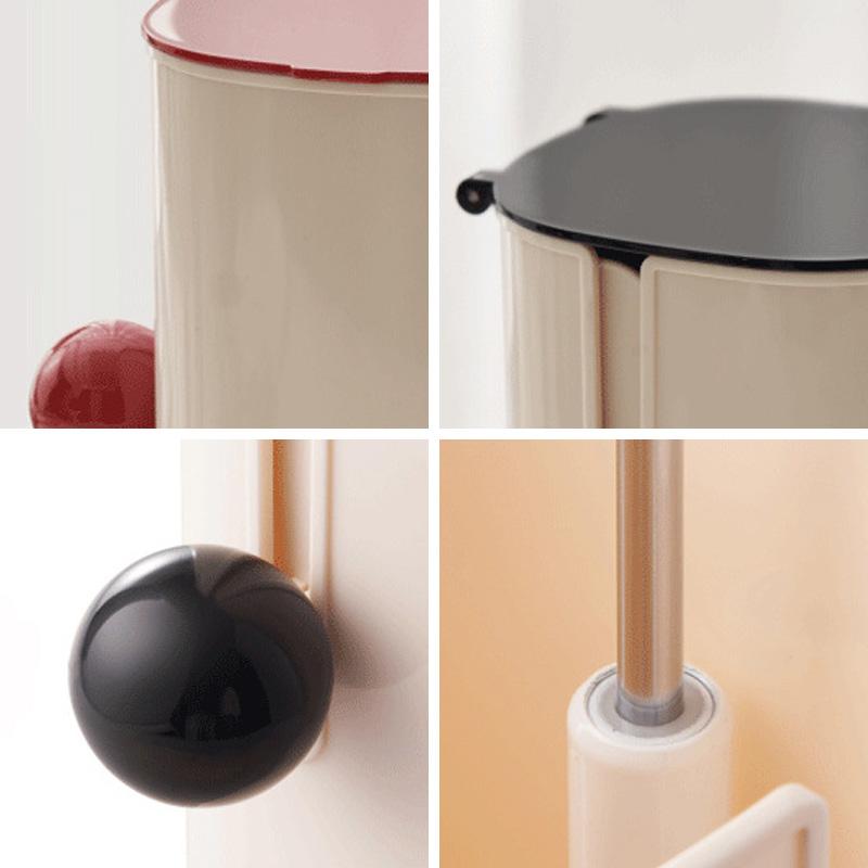 Автоматический держатель для кистей для макияжа, креативный карандаш для бровей, коробка для хранения кистей для макияжа, пыленепроницаемый водонепроницаемый органайзер для кистей для макияжа