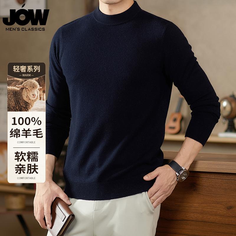 100% Pure Wool Sweater for Men