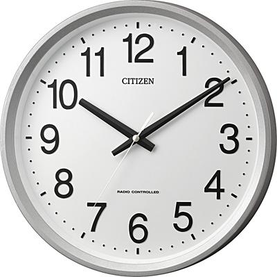 CITIZEN настенные часы радиоуправляемые Clock Circle Port белые 4MYA24-019