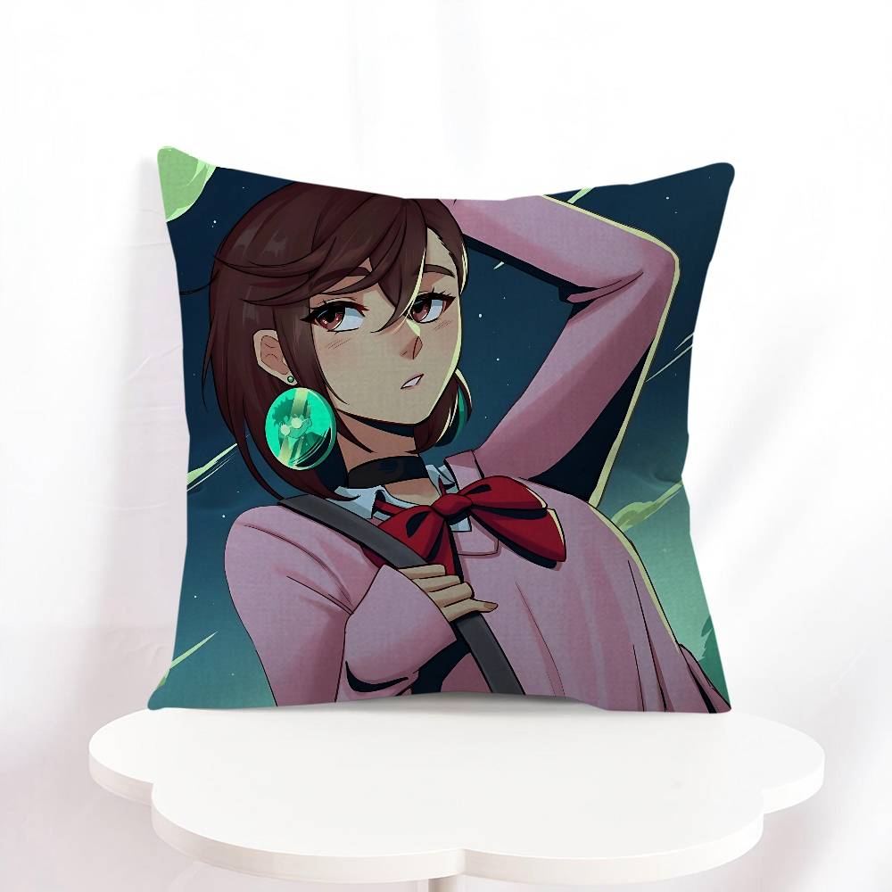 Кен Такакура Офисная подушка-наволочка Подушка для автомобиля Чехол на подушку 45X45СМ Поясничная наволочка Наволочка для диванной подушки