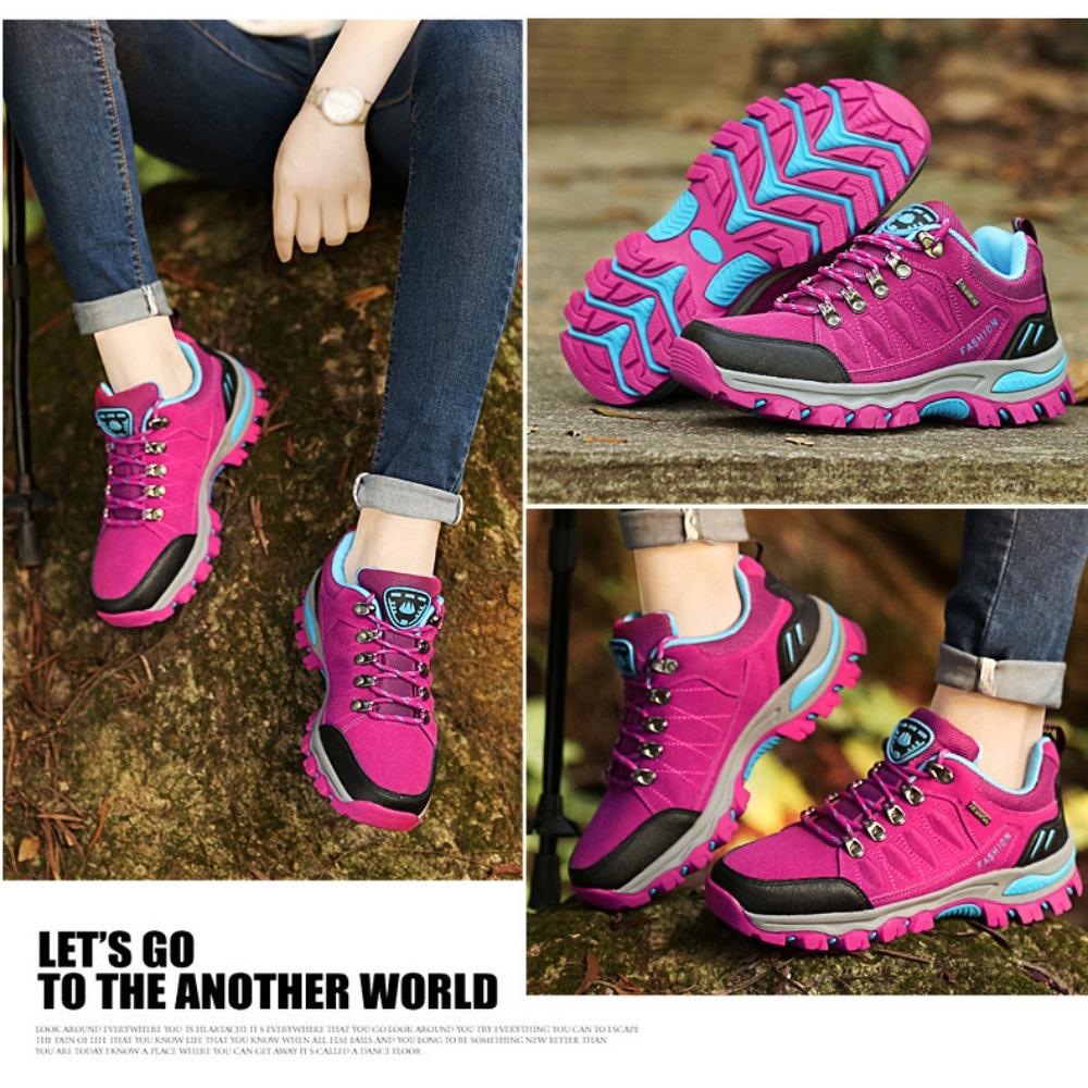 Женские уличные высокие кроссовки Походные ботинки Уличная походная обувь Повседневные кроссовки