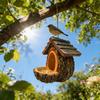 -shaped Bird Feeder, Open Design, Suitable For Hummingbirds, And Can Be Used Balconies, Gardens, Or Fences.