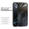 ABEEL For iPhone 17 Air Magnetic Case TPU PC Cooling Matte Phone Back Cover with Lens Film