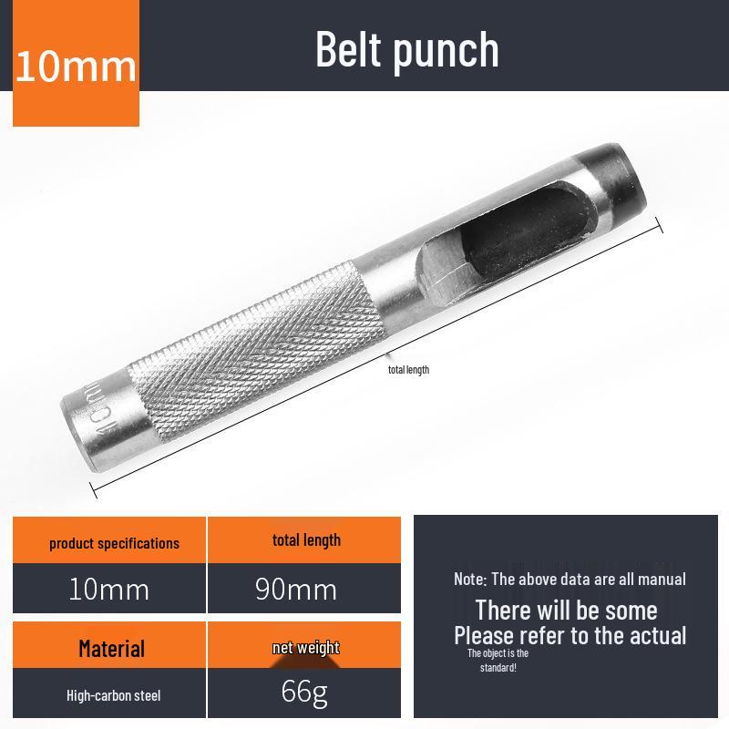 Прямой удар: Компактный ручной инструмент для пробивания отверстий из кожи и липы для ремней и ремешков для часов