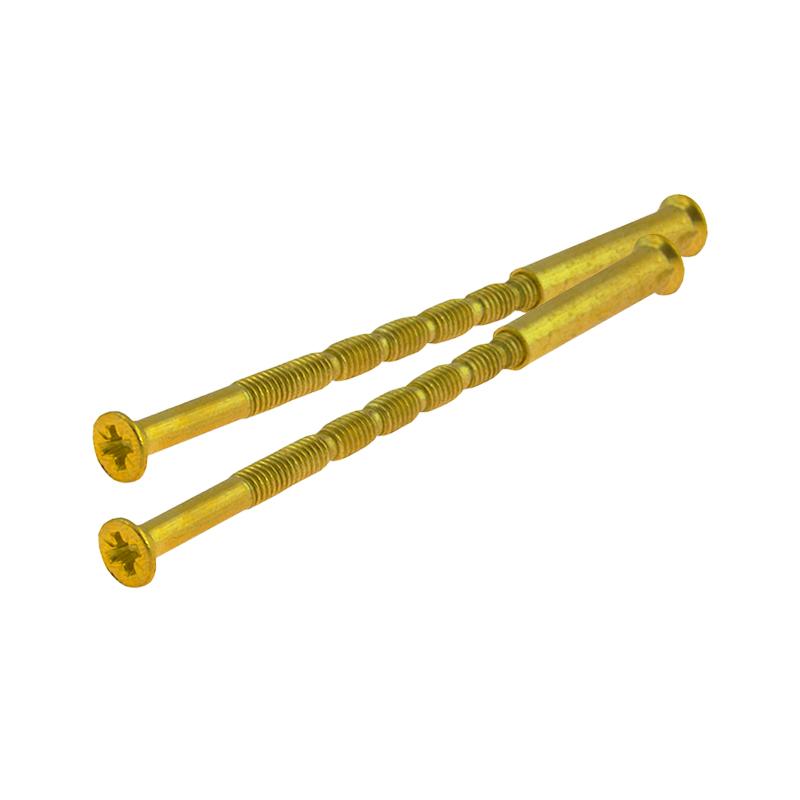 Through bolts 80mm brass ZM