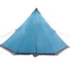 Tipi Family Tent for 8 Persons Blue Waterproof