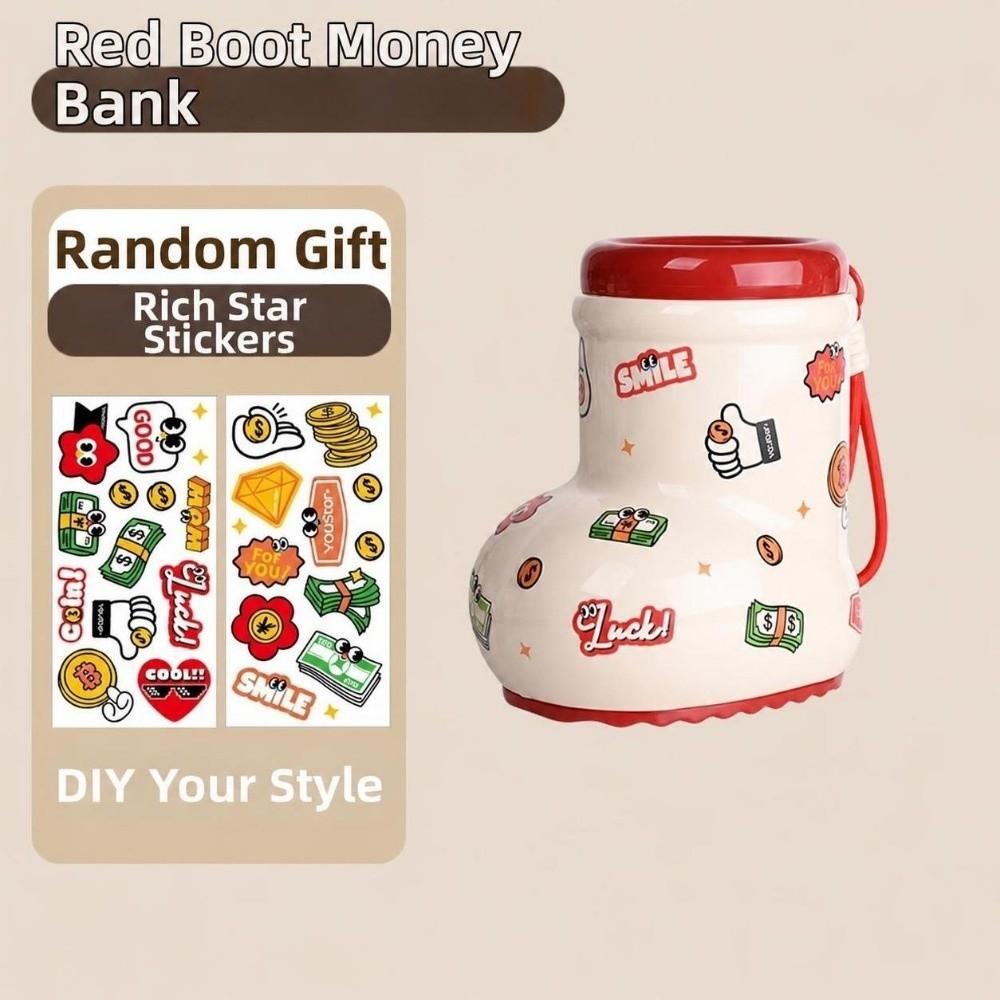 Creative House Shaped Piggy Bank Cottage Shaped Savings Piggy Bank Money Saving Box Holiday Gift