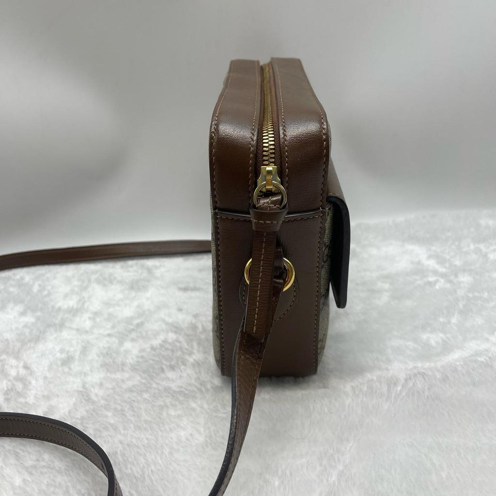 [Pre-Owned] Gucci Horsebit 1955 Small Shoulder Bag 'Beige/Ebony' - Very Good #1U5QXEV