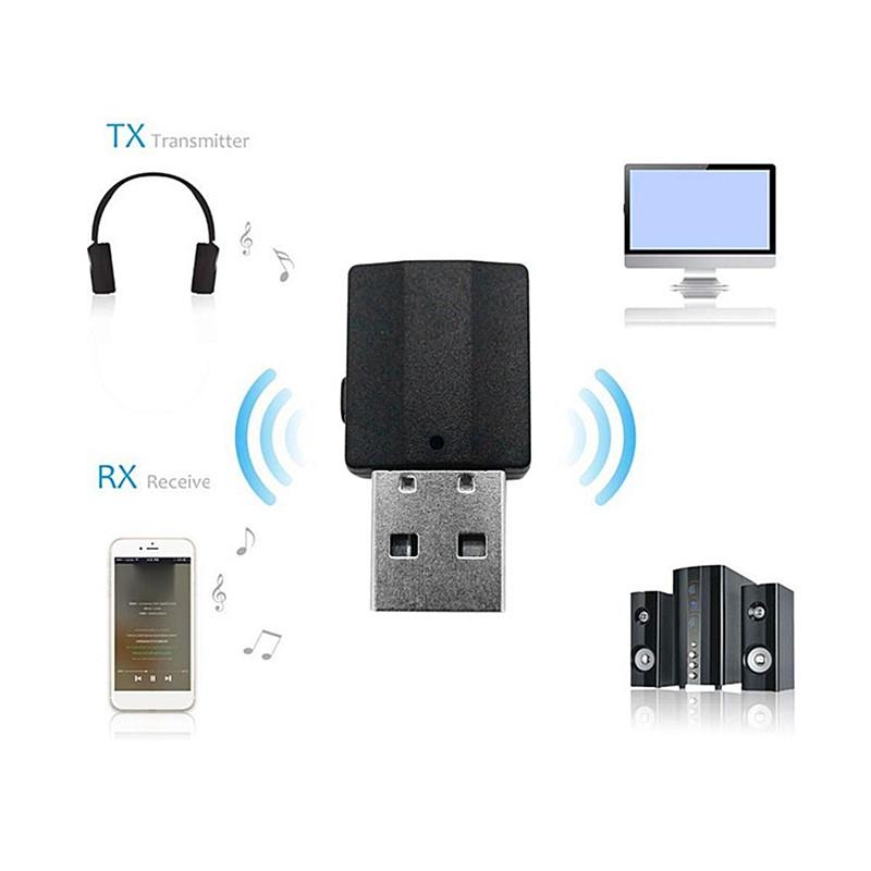 2 в 1 USB 5.0 Bluetooth аудио Bluetooth-передатчик мощный адаптер