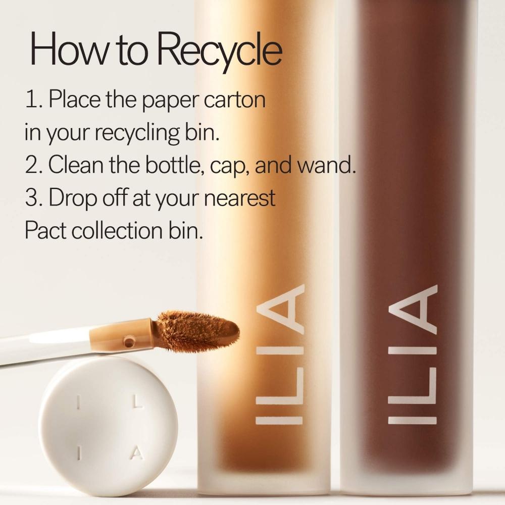 Ilia Skin Blur Serum Concealer With 12 Hour Wear .2 Fl Oz 6ml Jersey 34n Extra Deep With Neutral Undertones