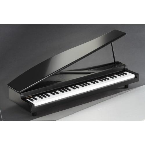 KORG MICROPIANO Micro Piano, 61 Mini Keys, Black, 61 Built-in Demo Songs, Auto-Play