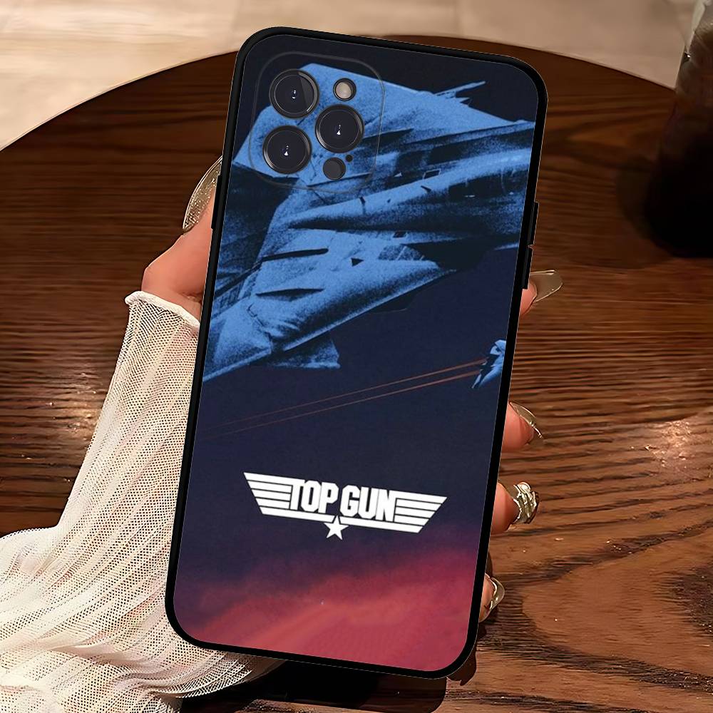 Top Gun Maverick Phone Case For IPhone 16 17 Air 15 14 13 12 11 Pro Max 16E Plus Fundas