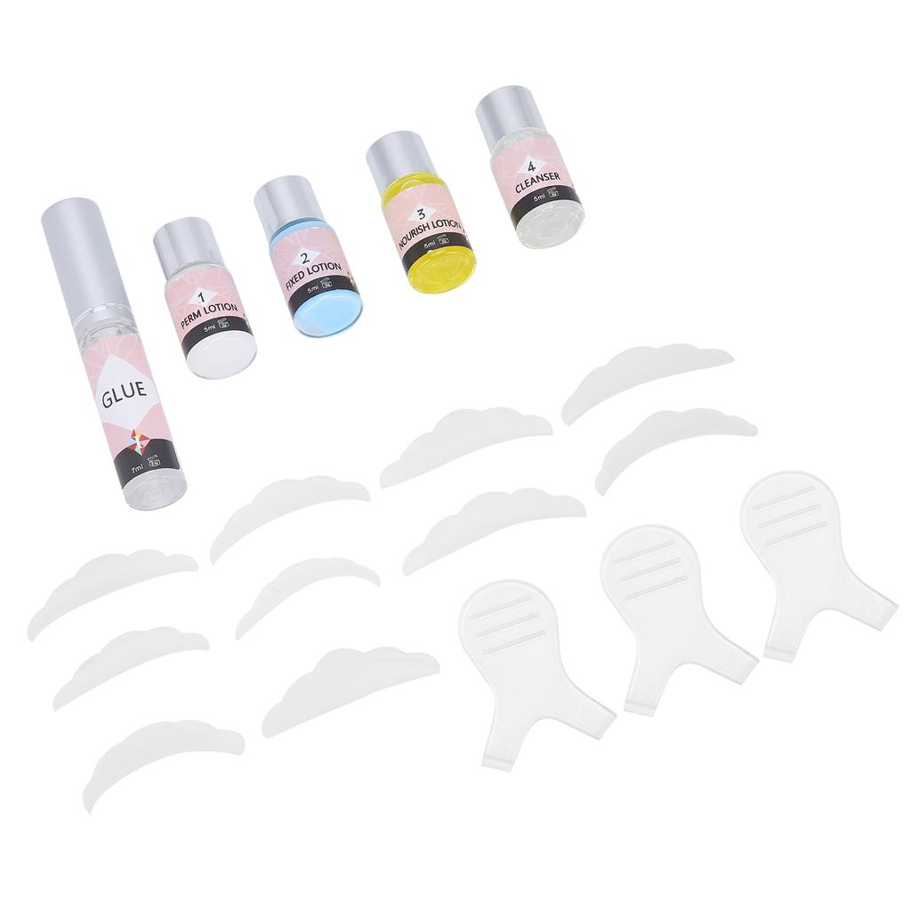 27 мл набор для завивки ресниц и бровей, набор инструментов для завивки ресниц с длительным эффектом и мягкой завивкой