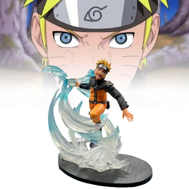 Stunning Naruto Uzumaki Spiral Battle Figure Pvc Anime Model 22x21x23.5cm Collection