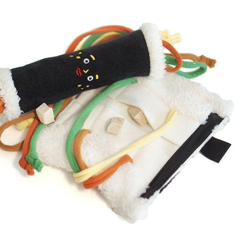 Игрушка-грызунок для раздачи лакомств для собак, мягкие жевательные игрушки для щенков, прорезывающихся зубов, мягкие, милые, плюшевые, пищащие, для маленьких и средних собак