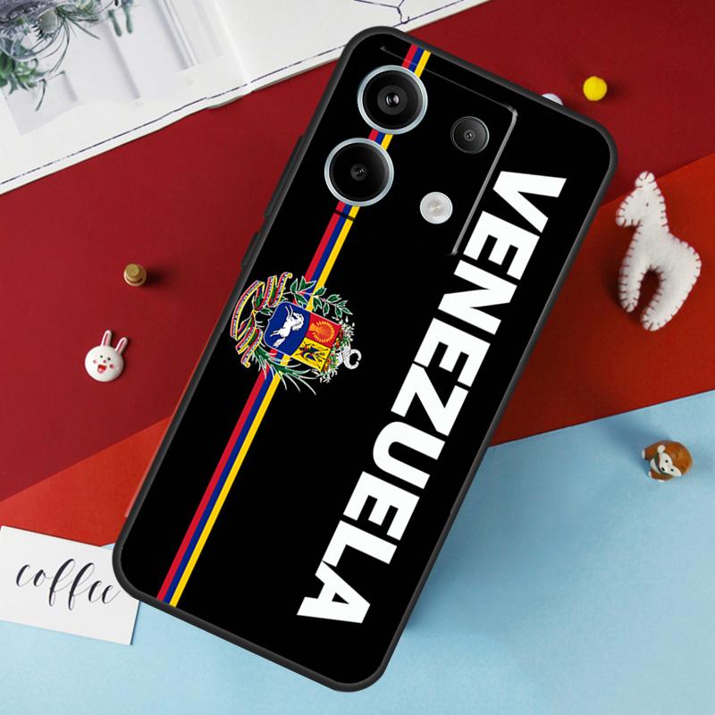 Чехол с изображением флага Венесуэлы и герба для Xiaomi Redmi Note 13 12 11 8 9 10 Pro Note 12S 11S 10S Redmi 12 10C 12C 13C