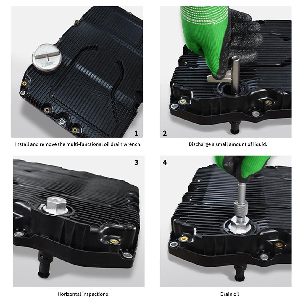 Metal Transmission Oil Filling Tool Replacement for Benz 725.0 9 Speed Oil Change Transmission Oil Filling Tool