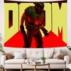 Большой Крутой FPS Видео DDoomS Игровой Гобелен Популярное Украшение Комнаты Настенный Гобелен Художественная Комната Домашний Декор Настенное Искусство Декор