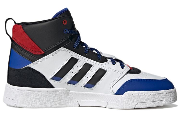 adidas Кроссовки Originals Drop Step Mid Top Белый/Черный/Синий GW6188