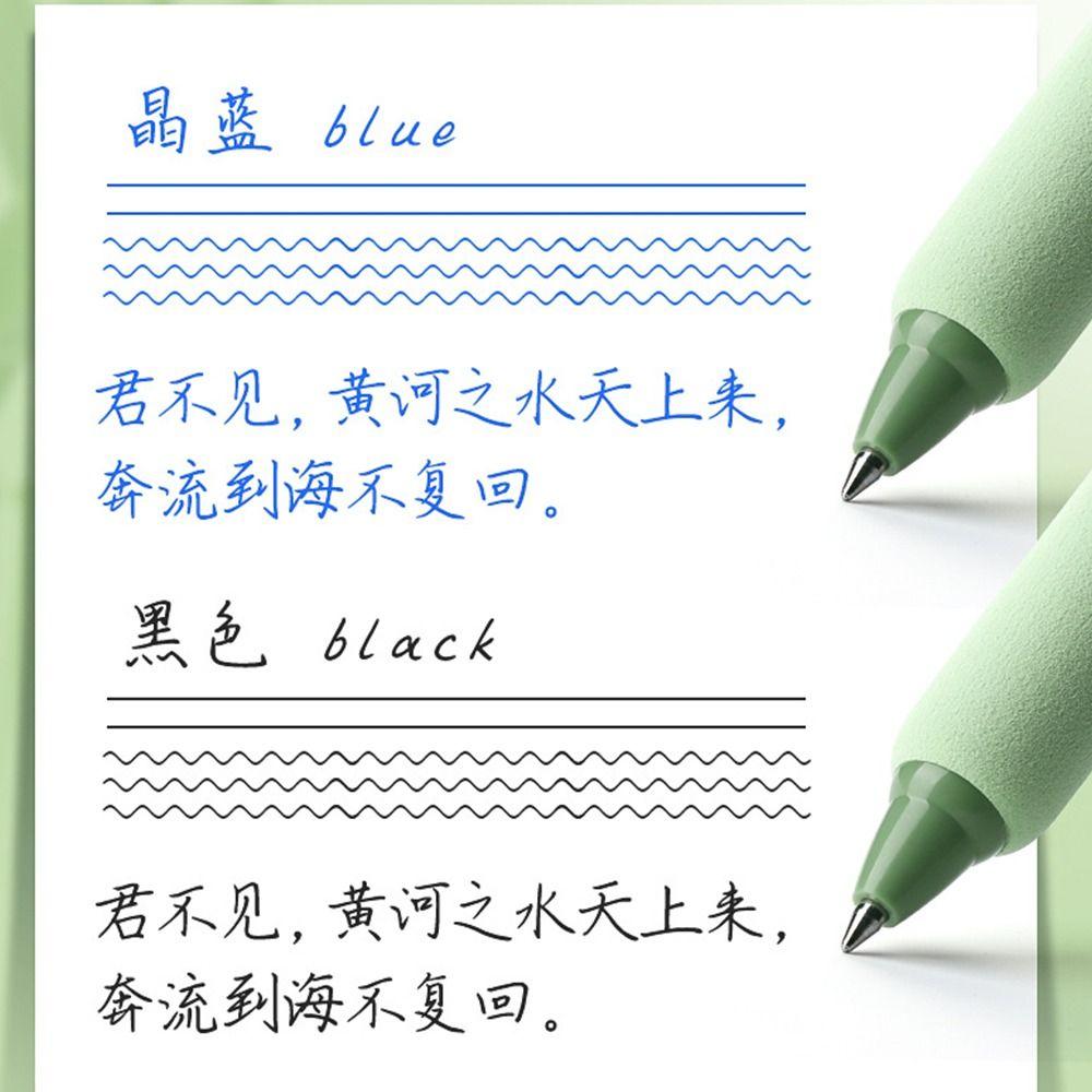 4PCS/Box Erasable Gel Pen Soft Cloud Grip Erasable Pen Creative Writing Tools  School Office