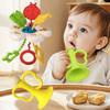 Early Education Newborn Chew Toys Soft Silicone Baby Travel Toys Baby Sensory Toys  For1-2 Year Old