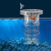 Suction Cup Aquarium Isolation Box Semi-transparent Aquarium Breeder Feeder  Home Fish Tank