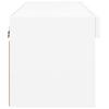 LED TV Stand in White 60 x 30 x 30 cm