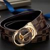 Men's Belt Automatic Buckle Genuine Leather Belt Young Men's Versatile High End Fashion Belt Men