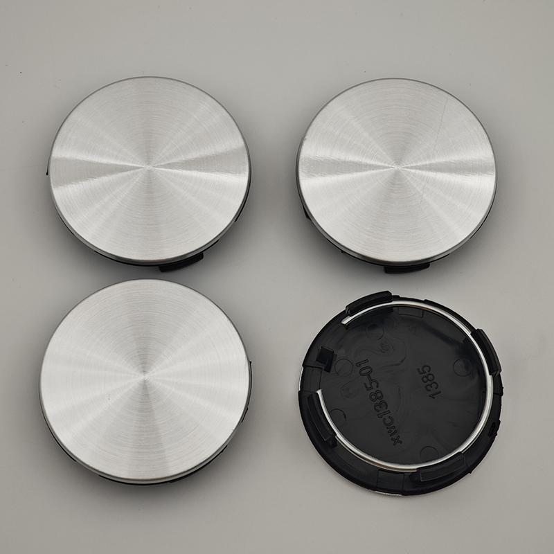 bjzqr4 4Pcs 56mm ABS Tesla Wheel Center Hub Cap Emblem Logo Car Rims Cover Hubcap For Tesla Model 3 Y X S Original Badge Accessories