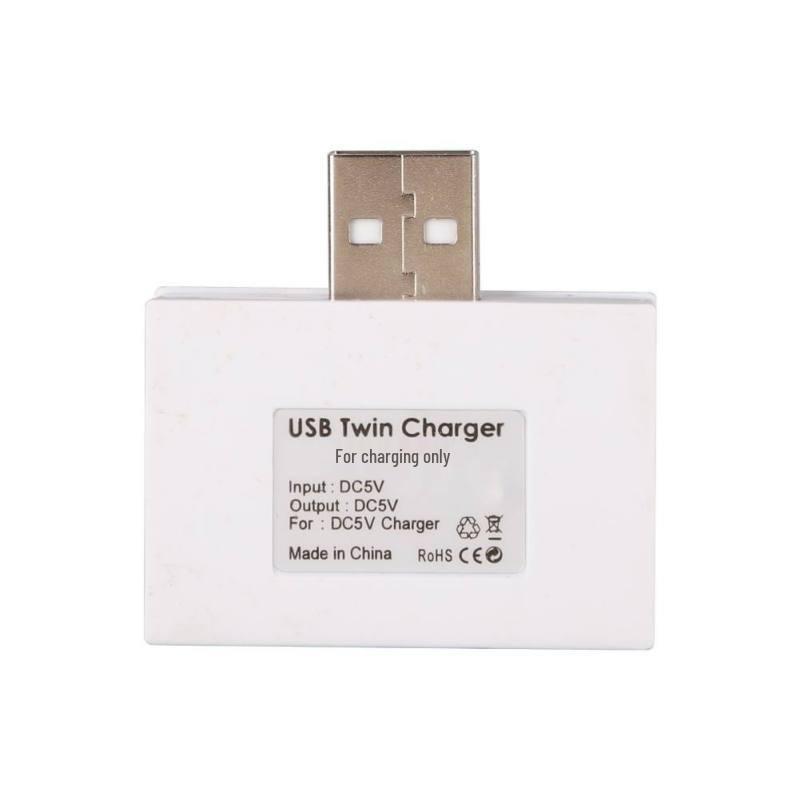 USB 2.0 Hub: Двухпортовый зарядный преобразователь