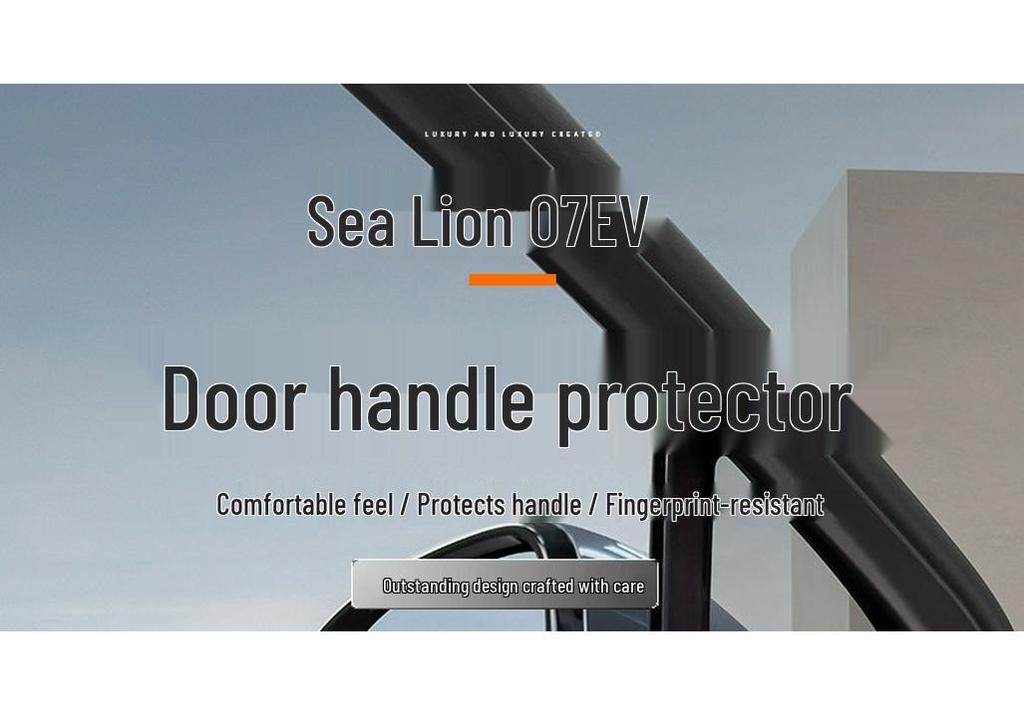 BYD Seagull 07EV Door Handle Leather Protective Cover Pad