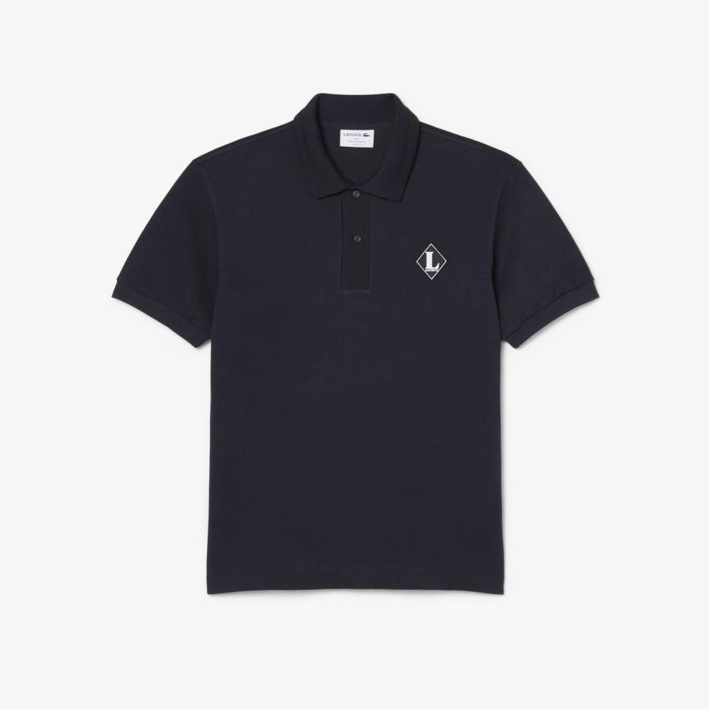 [Lacoste] Men's MIF L-Logo Short-Sleeve Polo Shirt PH0719-56G350