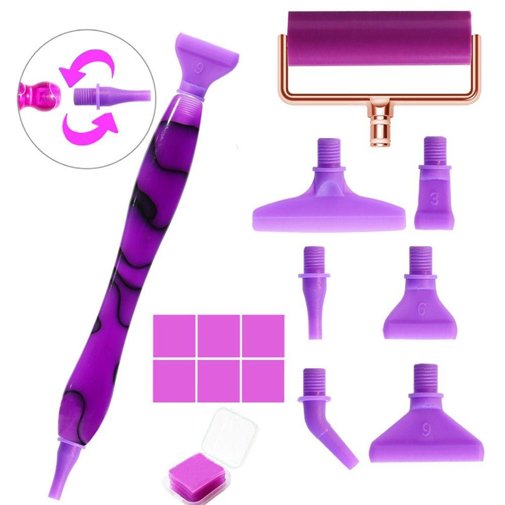 Replace Pen Head Cross Stitch Resin Pen Point Drill Pens Resin Diamond Painting Pen Plastic Heads