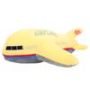 Cute Kid Soft Lint Plush Airplane Toy Adorable Photo Prop Home Decoration GiftYellow 40cm
