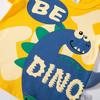 2025 Kids' 3D Dinosaur Short Sleeve T-shirt - Boys’ Cartoon Korean Style Summer Clothing