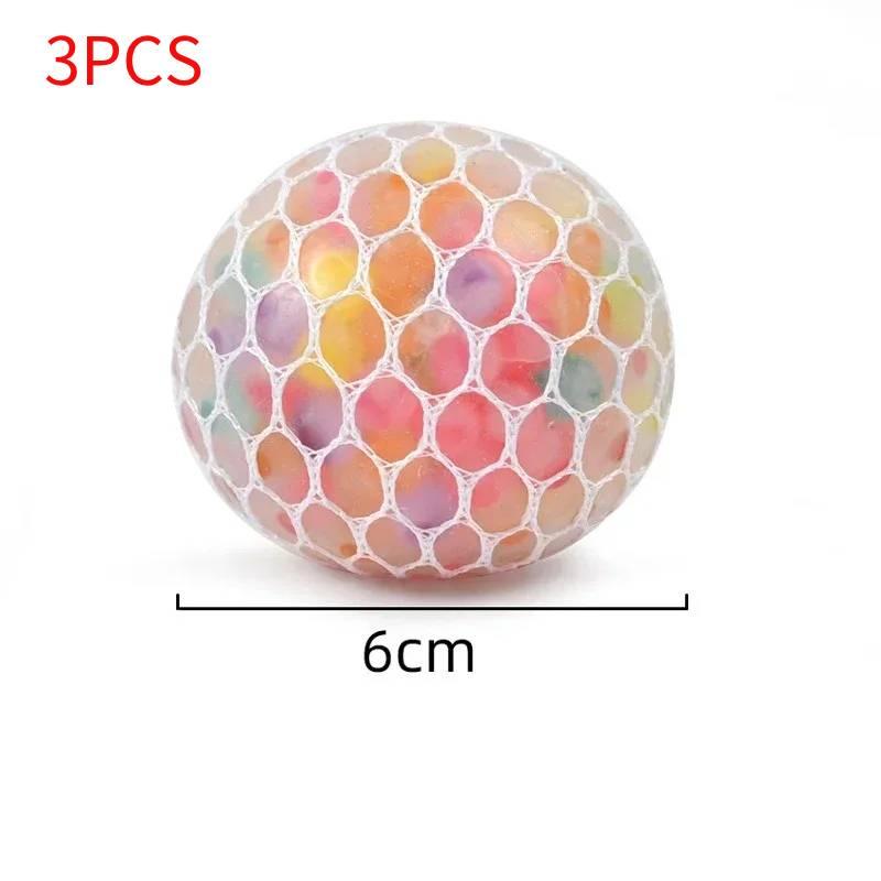 Colorful Rainbow Stress Balls for Office and Classroom Squeeze Toy Set for Anxiety Relief and Focus Enhancement