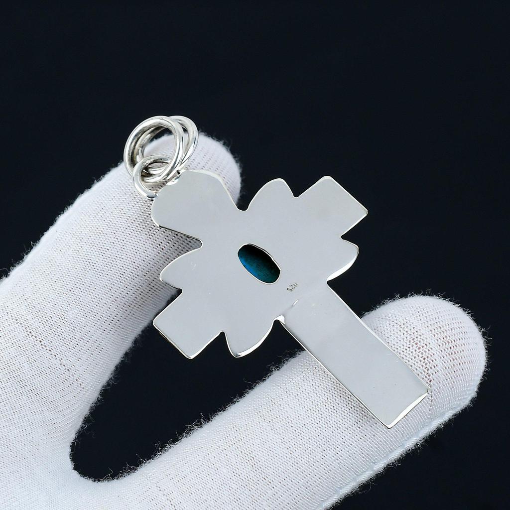 Подвеска из натурального бирюзового камня "Спящая красавица", подвеска из стерлингового серебра 925 пробы, подвеска из бирюзового ювелирного ожерелья, подарки ко Дню святого Валентина, подарок на день матери