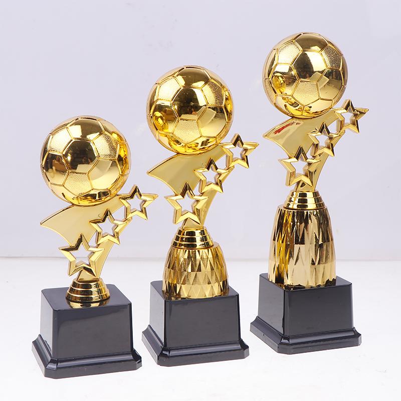 Football Ballon D'Or Creative Trophy Football Soccer Award Trophy Fans Souvenir Cup Gift Crafts Souvenirs Competition Prize Cup