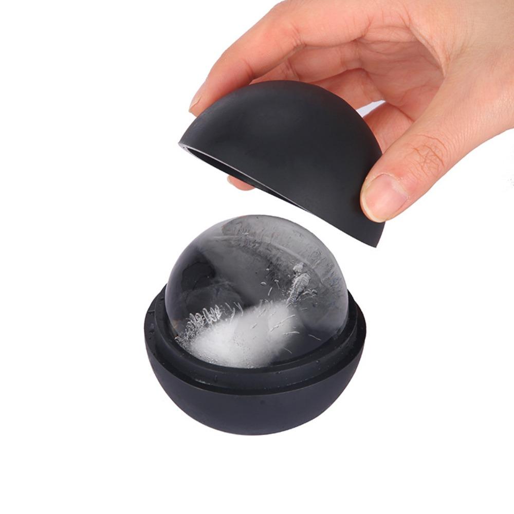 2 шт. Круглая форма для льда в виде шара для виски, силиконовая форма для изготовления ледяных шаров, форма для домашнего хоккея со льдом, вечеринка