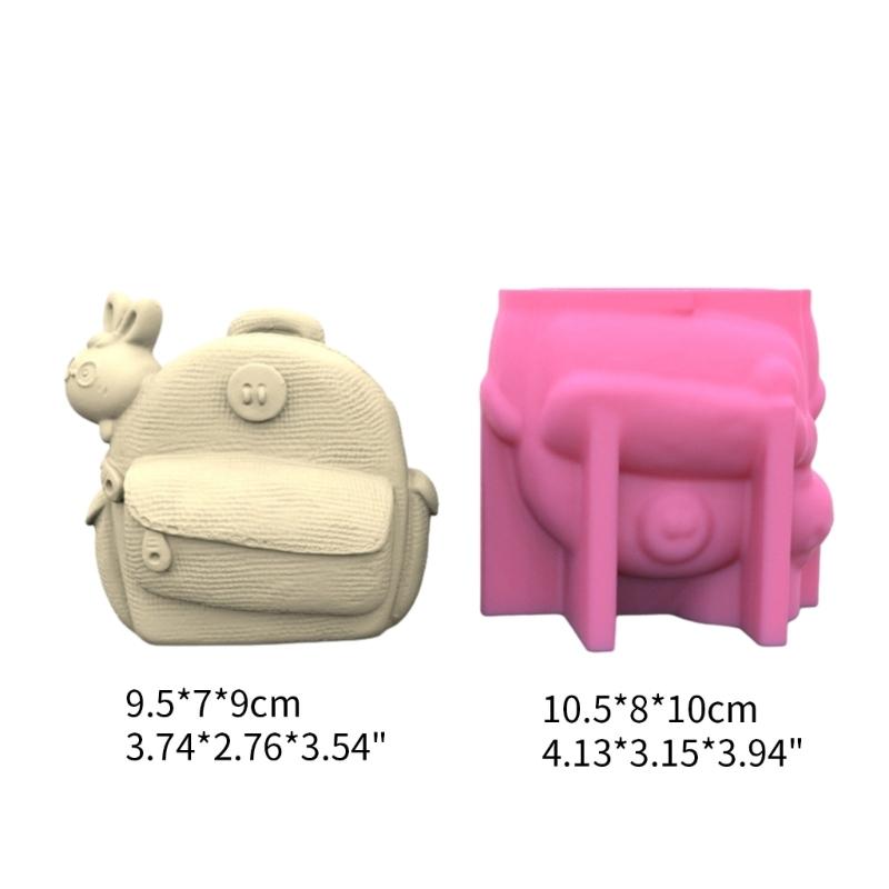 Silicone Mold for Succulent Plant S Garden Statues Backpack Flower Mold Unique Pen Holder Resin Molds