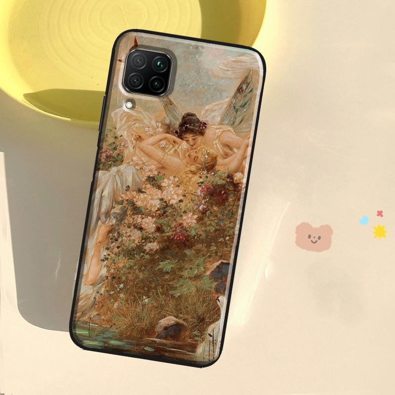 Renaissance Art Painting Case For Huawei Honor X8 X7a X8a X9a 50 70 90 Magic5 Lite P20 P40 P60 P30 Pro Nova 9 Cover