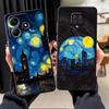 Чехол для телефона для Xiaomi Redmi Note 14 A3 12 11 12C 13C K80 A1 9 8 7 A4 A5 10 13 Pro Plus 14C A1 A2 K40 Креативный рисунок города